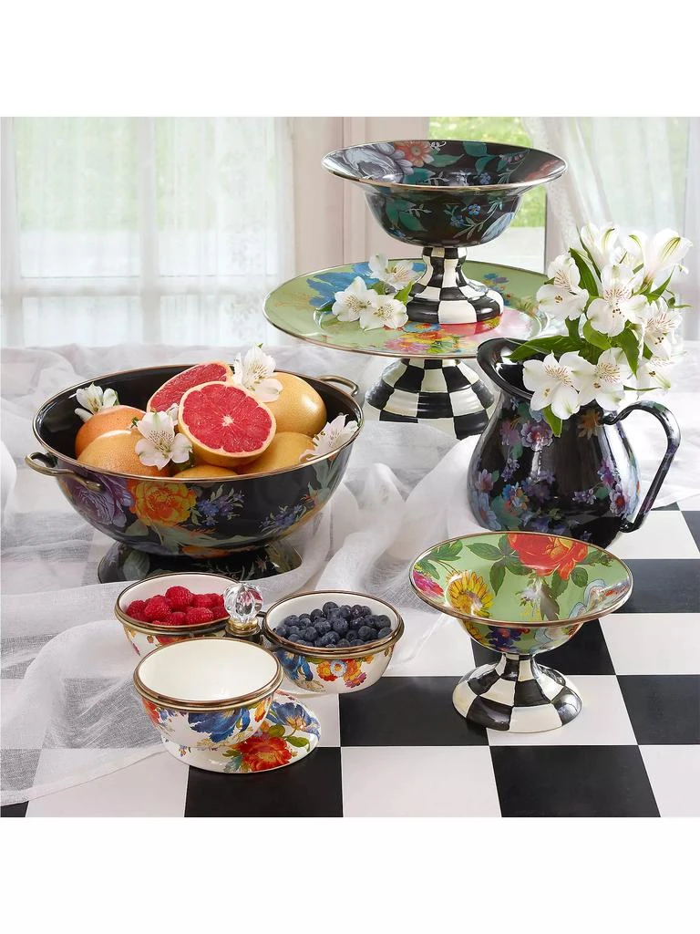 商品MacKenzie-Childs|Flower Market Triplicity Bowl Set,价格¥1571,第4张图片详细描述