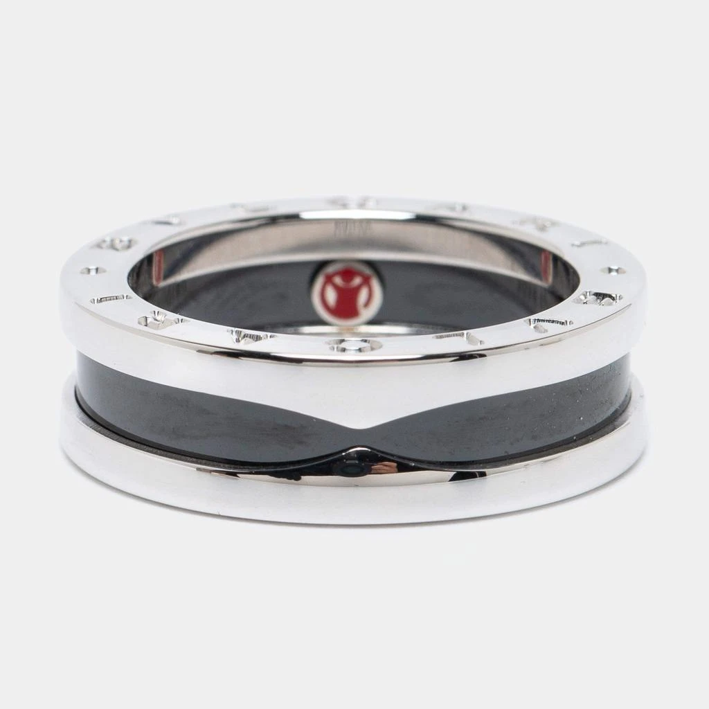 商品[二手商品] BVLGARI|Bvlgari B-zero1 Save the Children Sterling Silver Ceramic Ring Size 53,价格¥3548,第2张图片详细描述