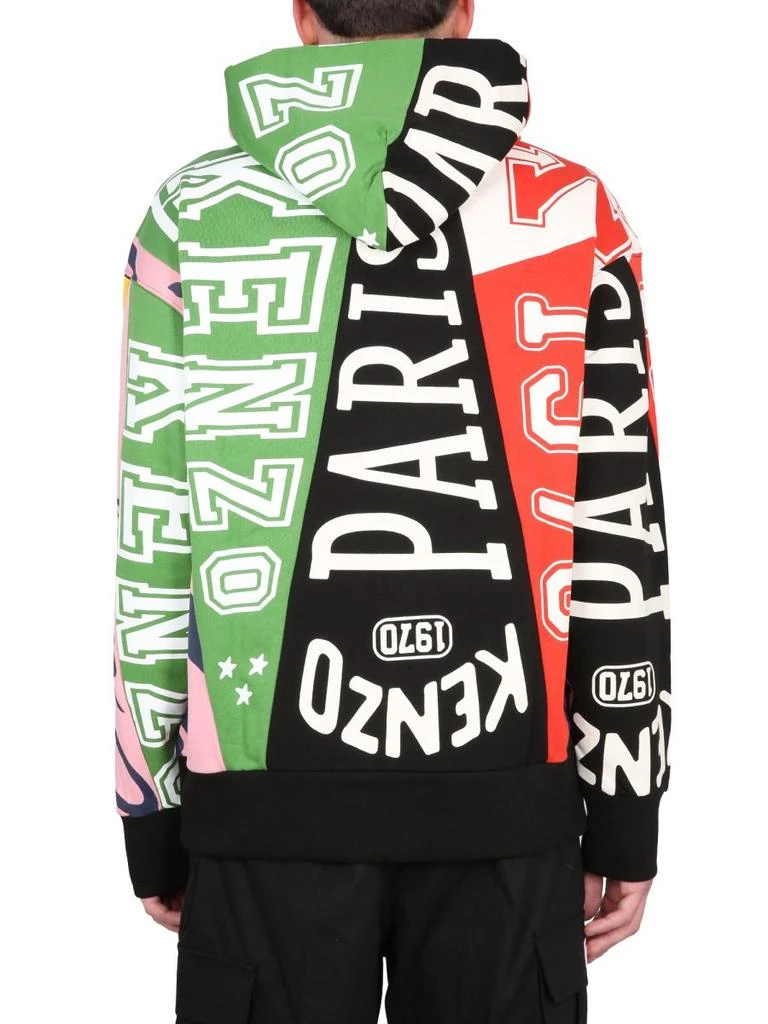 商品Kenzo|Kenzo Flag Long-Sleeved Hoodie,价格¥1869,第2张图片详细描述