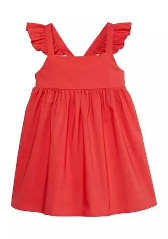 商品Sandra Darren|Darren Toddler Girls Ruffle Sleeve Dress,价格¥63,第1张图片
