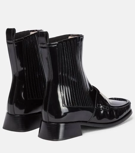 商品Roger Vivier|Preppy Viv' patent leather Chelsea boots,价格¥6331,第3张图片详细描述