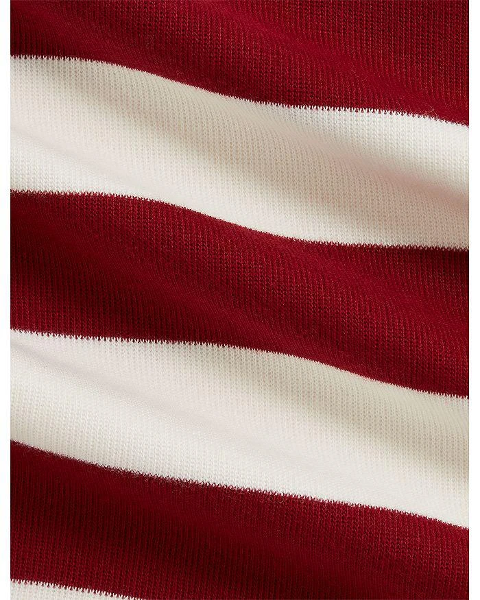 商品Ralph Lauren|Polo Boys' Striped Estate Rib Cotton Coverall - Baby,价格¥403,第3张图片详细描述