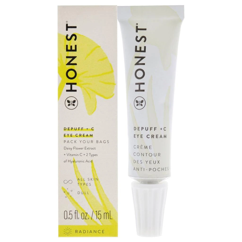 商品Honest|Depuff Plus C Eye Cream by Honest for Women - 0.5 oz Cream,价格¥204,第1张图片