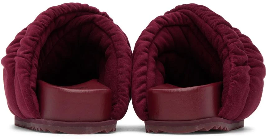 商品YUME YUME|SSENSE Exclusive Red Tent Mules,价格¥984,第2张图片详细描述