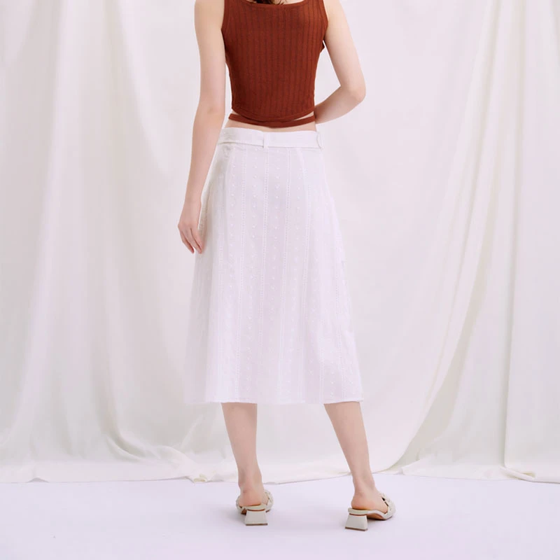 Rosalie半裙-象牙白 | Rosalie Skirt - Ivory 商品