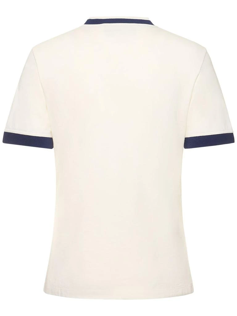 商品Gucci|Cotton Jersey T-shirt W/ Embroidery,价格¥5235,第4张图片详细描述