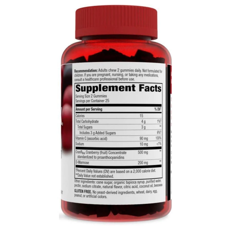 商品Nature's Way|CranRX Gummies,价格¥119,第5张图片详细描述