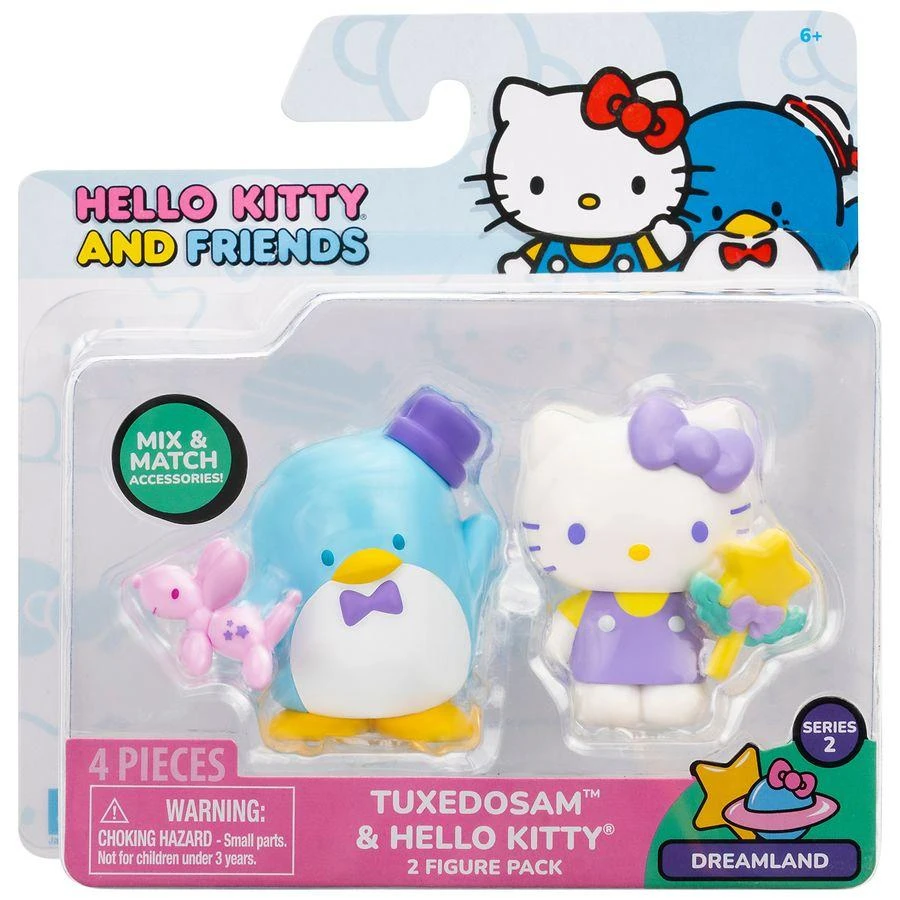 Hello Kitty and Friends Dreamland 2 Figure Pack 2 Inch 商品