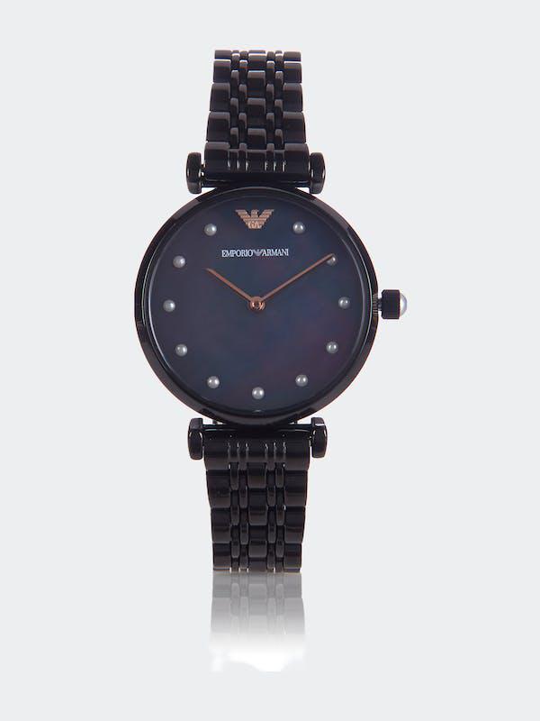 商品Emporio Armani|AR11268 Gianni T-bar Dial Stainless Steel Watch,价格¥1392,第1张图片