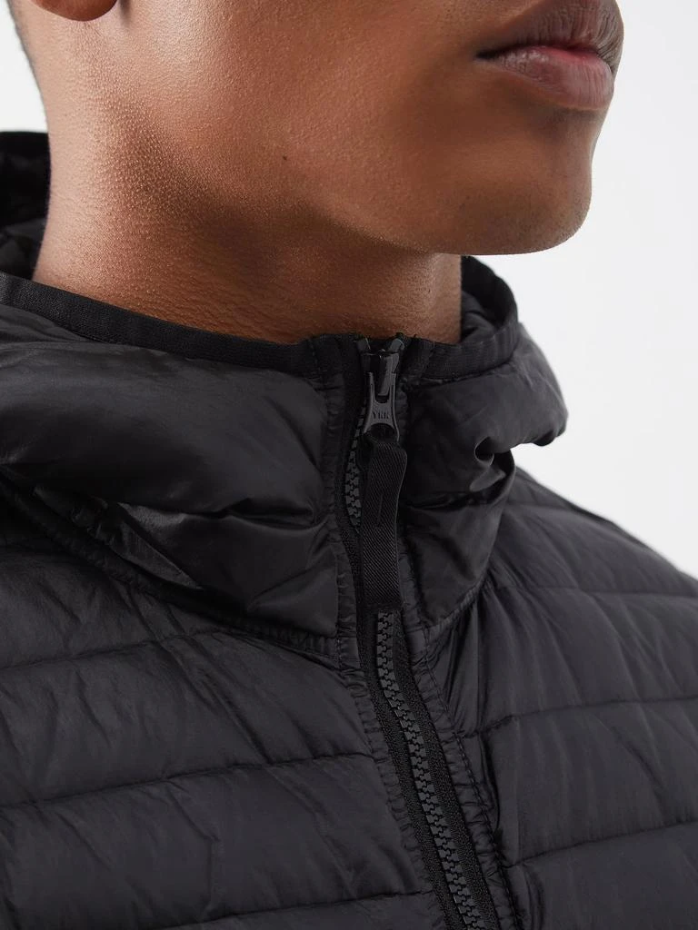 商品Stone Island|Logo-patch hooded quilted down coat,价格¥5245,第4张图片详细描述