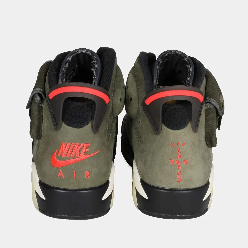 商品[二手商品] Jordan|Travis Scott x Air Jordan 6 Retro Cactus Jack Sneakers US 11 EU 45,价格¥5645,第4张图片详细描述