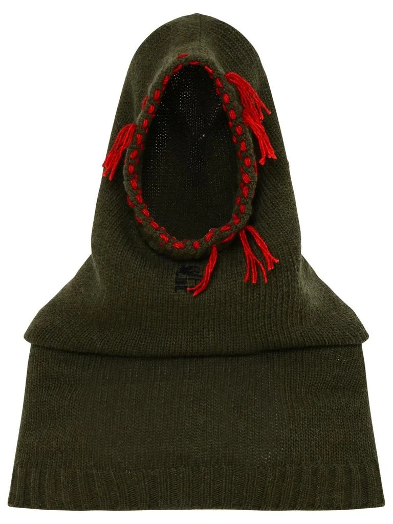 商品ETRO|Etro Contrast-Stitched Frayed Knitted Beanie,价格¥2449,第1张图片