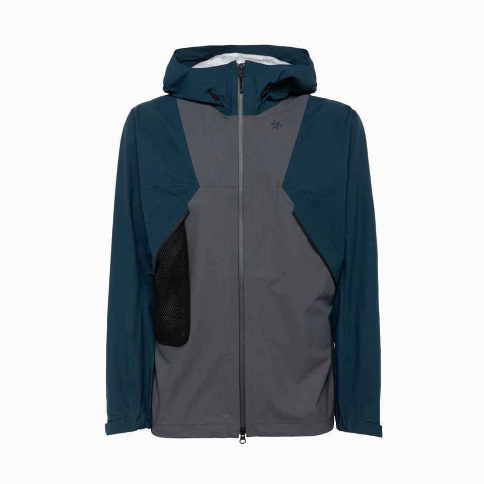 商品Goldwin|Pertex Shieldair Mountaineering Jacket Gray/navy Blue,价格¥4027,第1张图片