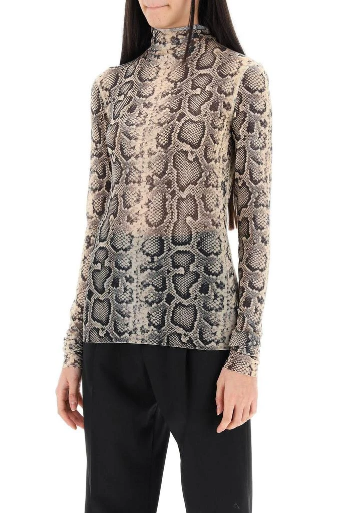 商品Max Mara|Proteo mesh top with python print,价格¥634,第5张图片详细描述