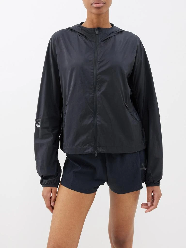 商品Y-3|Core recycled-fibre hooded running jacket,价格¥1102,第1张图片