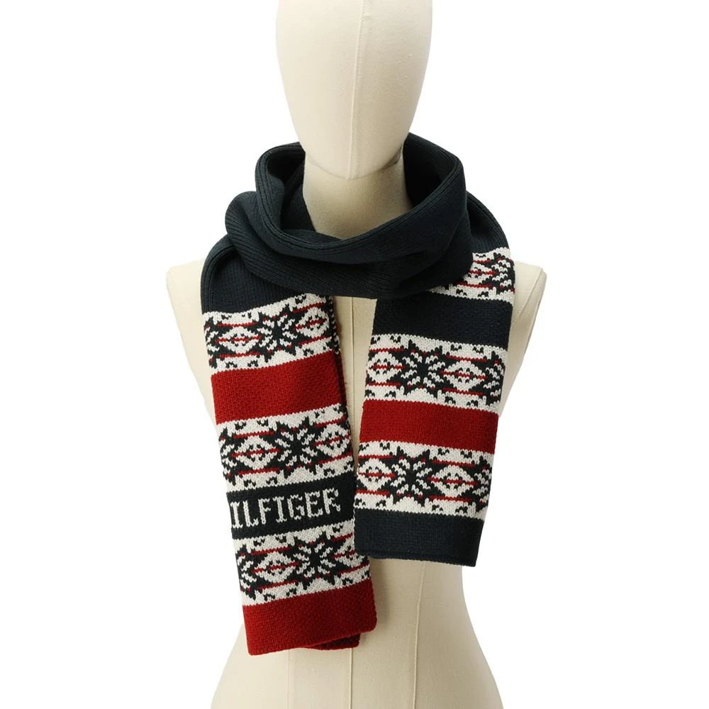 Men's Snowflake Fair Isle Scarf 商品