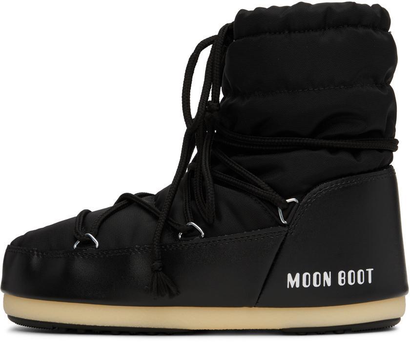 商品Moon Boot|Black Icon Light Boots,价格¥1001,第5张图片详细描述