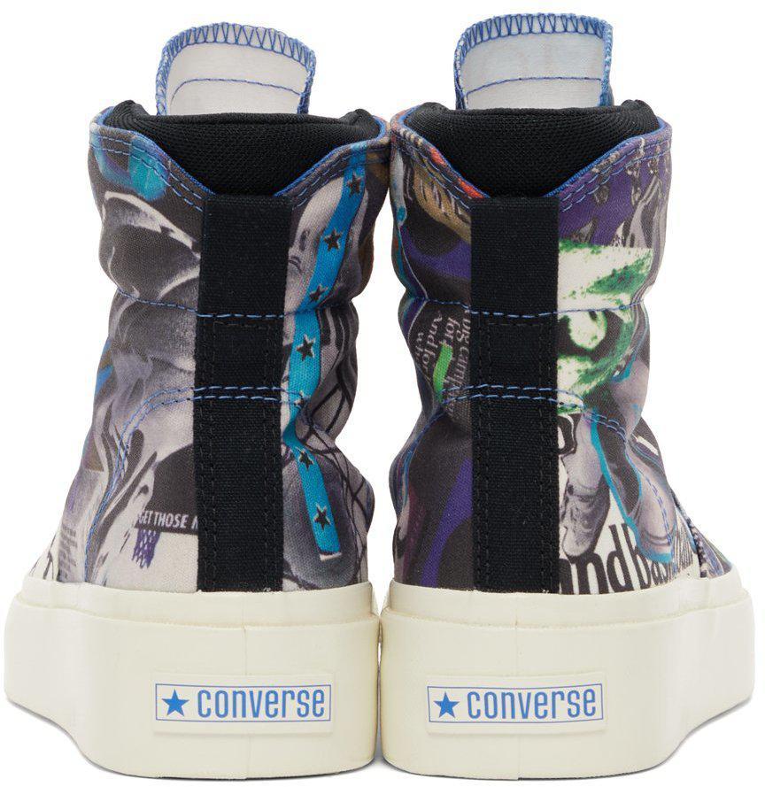 商品Converse|Multicolor Beat the World Skidgrip High Sneakers,价格¥669,第6张图片详细描述