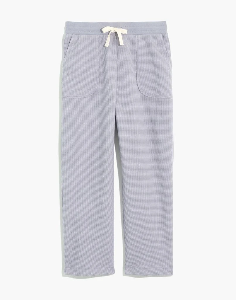 商品Madewell|Textured Waffle Straight Sweatpants,价格¥597,第5张图片详细描述