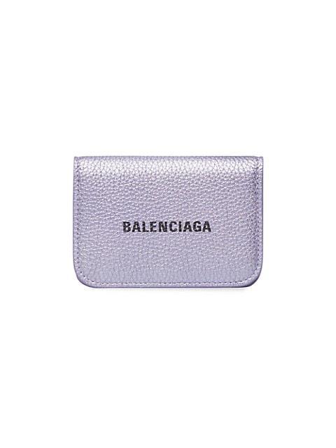 商品Balenciaga|Cash Mini Wallet Metallized,价格¥3240,第1张图片