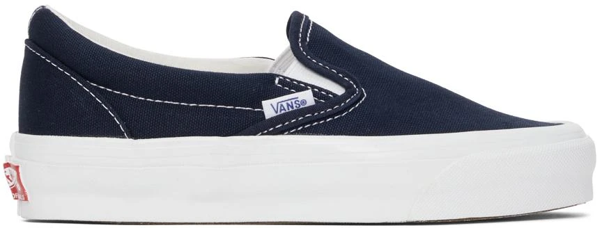 商品Vans|海军蓝 Vault 系列 OG Classic 无带运动鞋,价格¥672,第1张图片