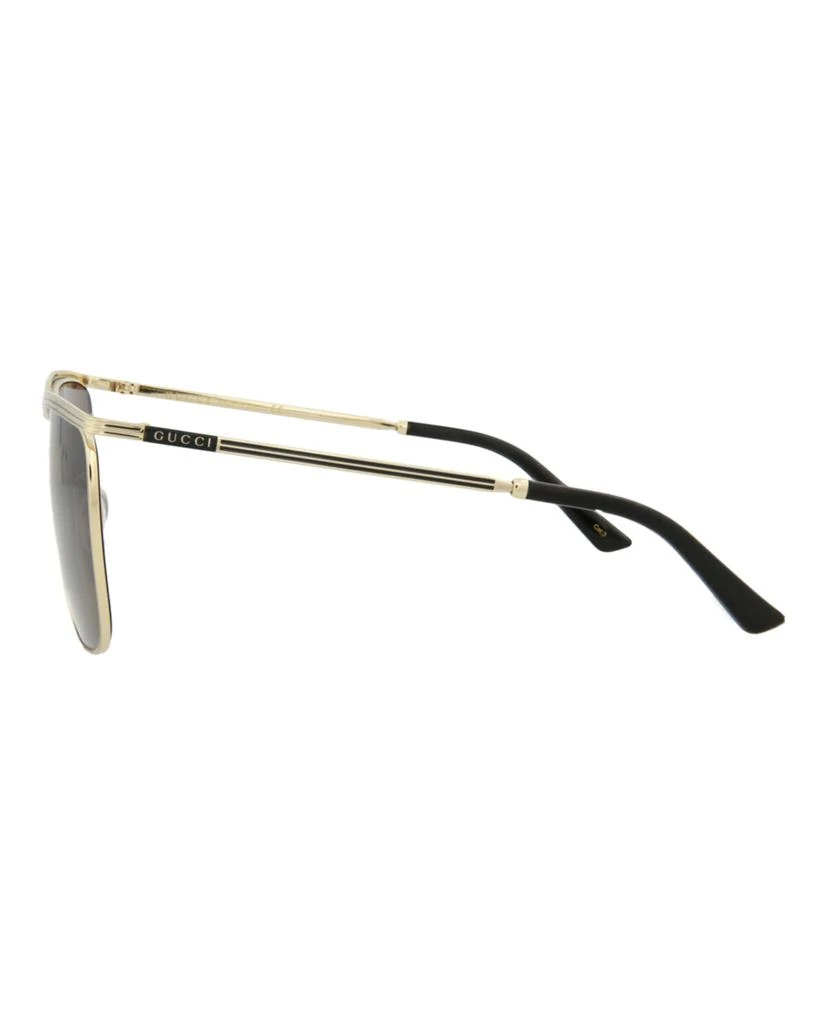 商品Gucci|Square-Metal Frame Sunglasses,价格¥1170,第3张图片详细描述