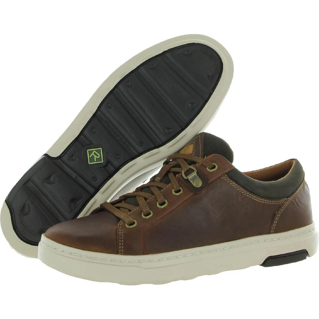 商品Rockport|Rockport Mens PT M Cupsole LTT Leather Round Toe Casual and Fashion Sneakers,价格¥426,第2张图片详细描述