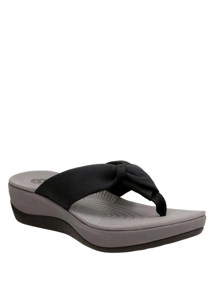 商品Clarks|Arla Glison Cloudsteppers Tonal Flip Flops,价格¥245,第1张图片