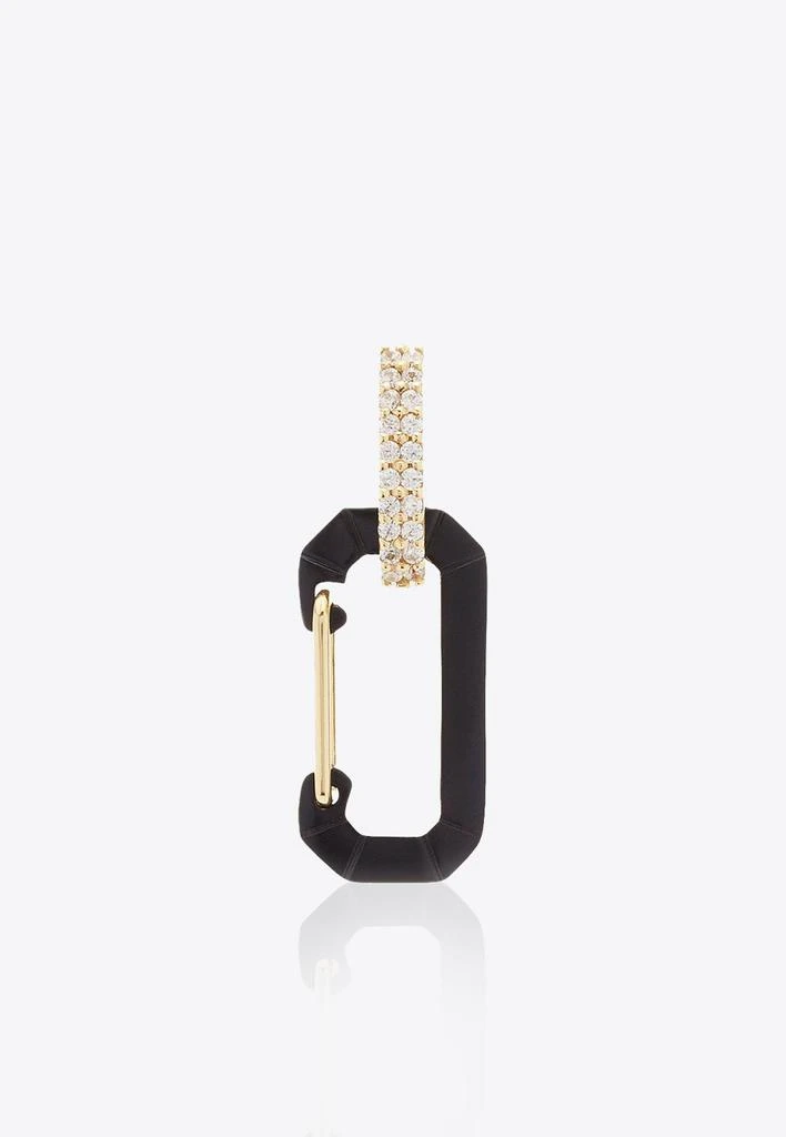 商品EÉRA|Special Order - Small Chiara 18K Yellow Gold Single Earring with Diamonds,价格¥13206,第1张图片