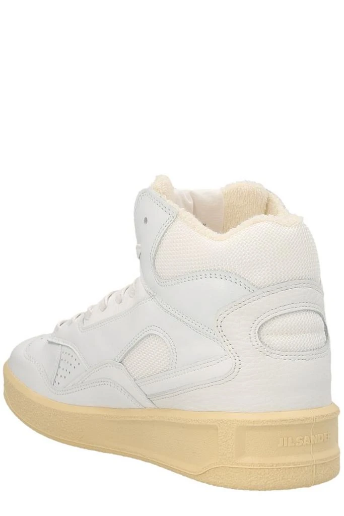 商品Jil Sander|Jil Sander Basket High-Top Sneakers,价格¥1734,第2张图片详细描述