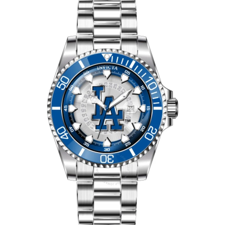 商品Invicta|MLB Los Angeles Dodgers Quartz Men's Watch 43467,价格¥605,第1张图片