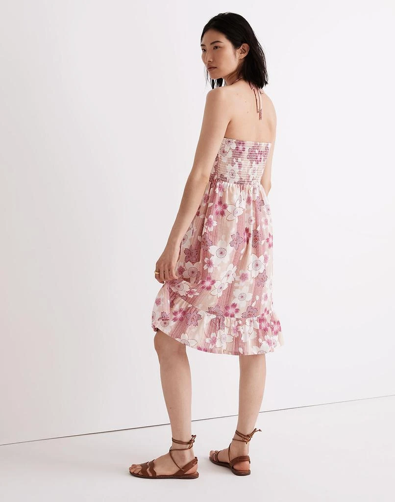 商品Madewell|Warm Smocked Midi Dress,价格¥2438,第3张图片详细描述