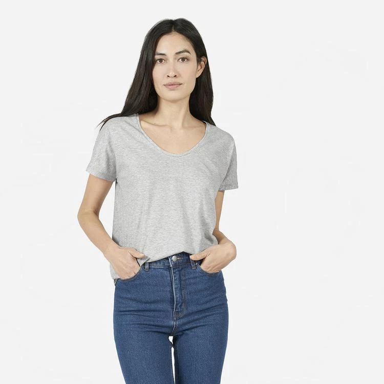 商品Everlane|纯棉U领T恤,价格¥89,第3张图片详细描述