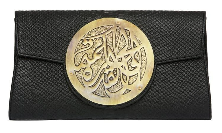 商品Dareen Hakim Collection|Le Icon Le Icon : Black Python Bronze Wisdom and Strength,价格¥2394,第1张图片