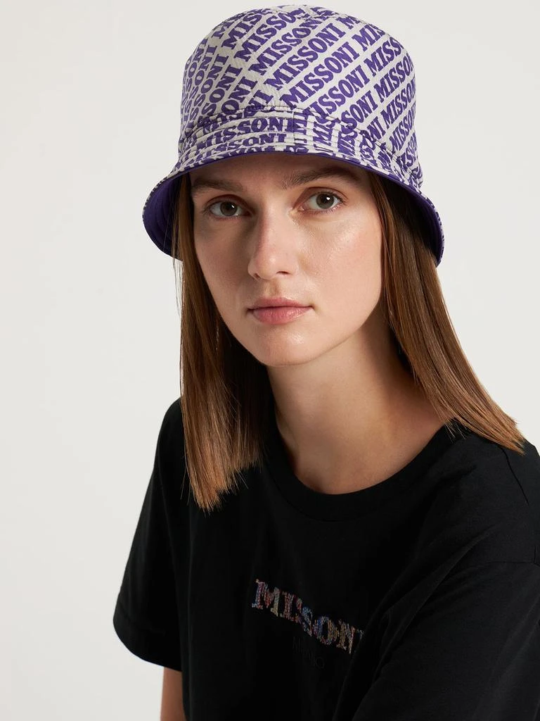 商品Missoni|Logo Printed Bucket Hat,价格¥1083,第1张图片详细描述