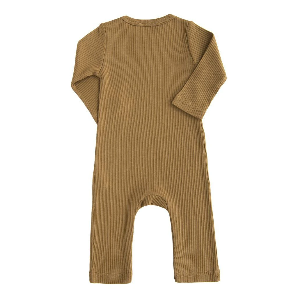 商品BANBLU|Beige Camel LS Modal Romper,价格¥223,第2张图片详细描述