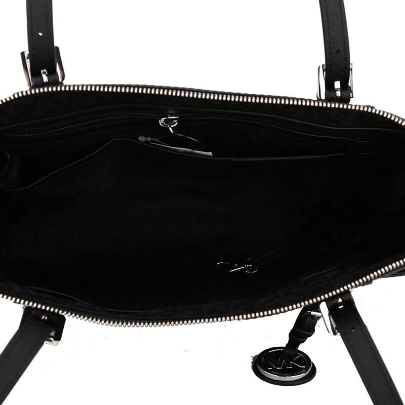 Michael Kors迈克·科尔斯 MK女包 Jet Set Item手提单肩包 30F2STTT8L-BLACK黑色商品第5张图片规格展示