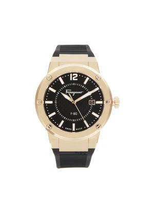 商品Salvatore Ferragamo|44MM Sapphire Stainless Steel & Silicone Strap Watch,价格¥6692,第1张图片