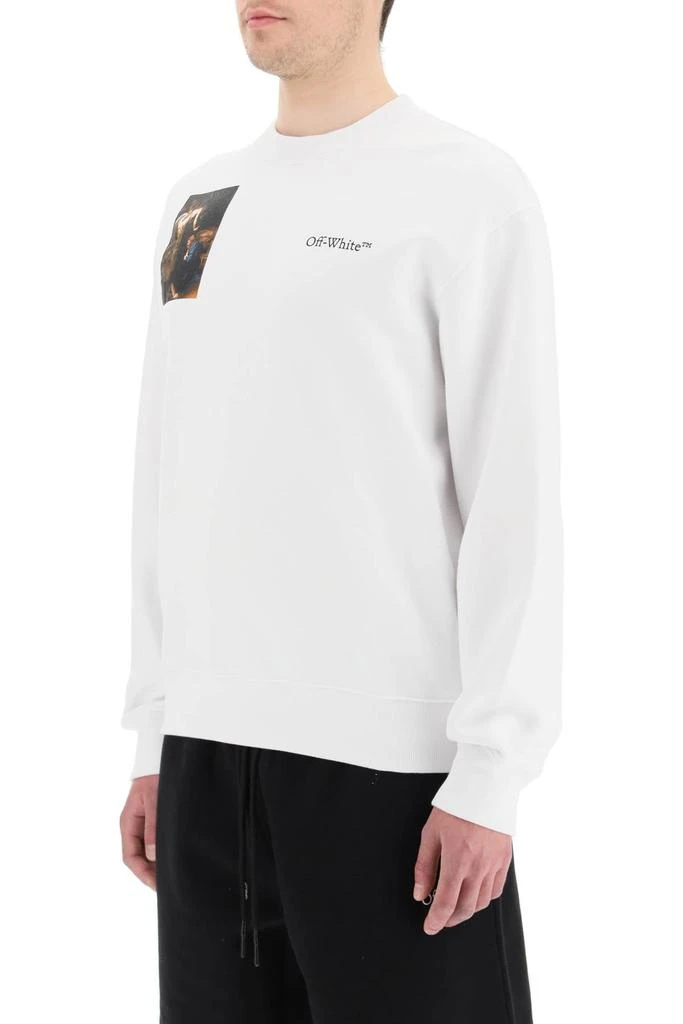 商品Off-White|Off-white caravaggio print sweatshirt,价格¥2425,第4张图片详细描述