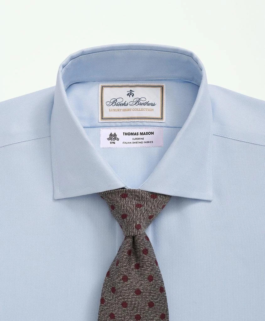 商品Brooks Brothers|Brooks Brothers X Thomas Mason® Cotton Poplin English Collar Dress Shirt,价格¥1635,第2张图片详细描述