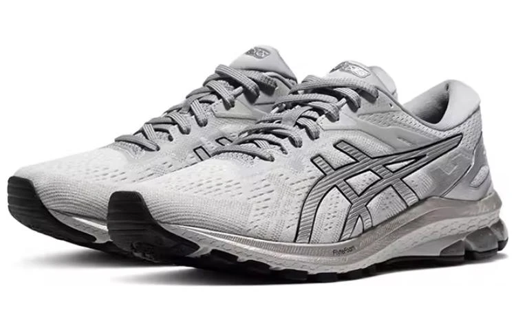 商品[国内直发] Asics|GT-1000 10 舒适百搭 网布 低帮跑步鞋 男款 银灰,价格¥522,第3张图片详细描述