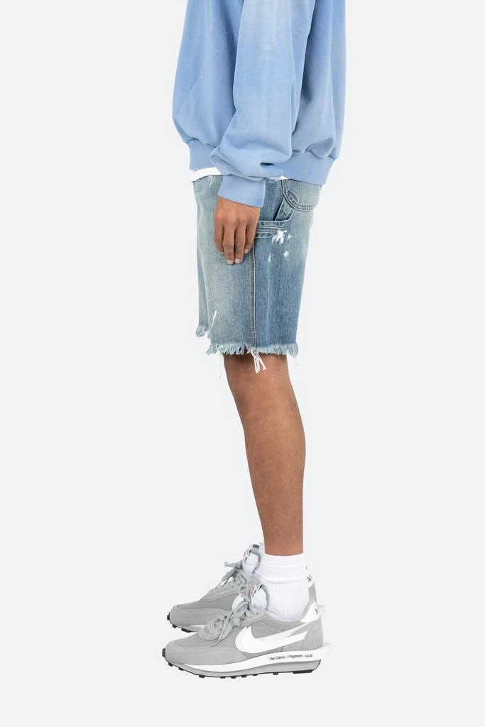 商品MNML|R463 Denim Shorts - Blue,价格¥136,第4张图片详细描述