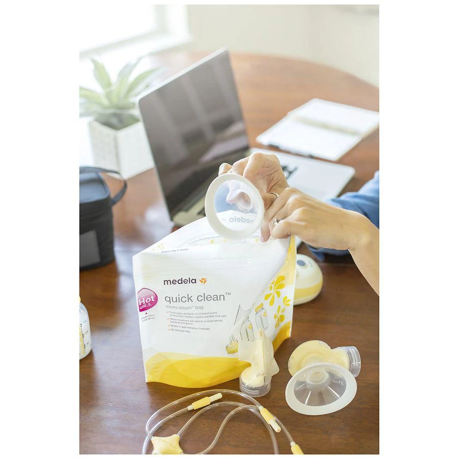 商品Medela|Quick Clean Micro-Steam Bags,价格¥67,第4张图片详细描述