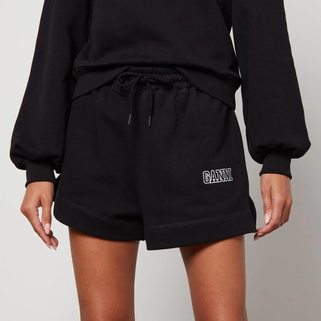 商品Ganni|Ganni Women's Isoli Shorts - Black,价格¥349,第1张图片