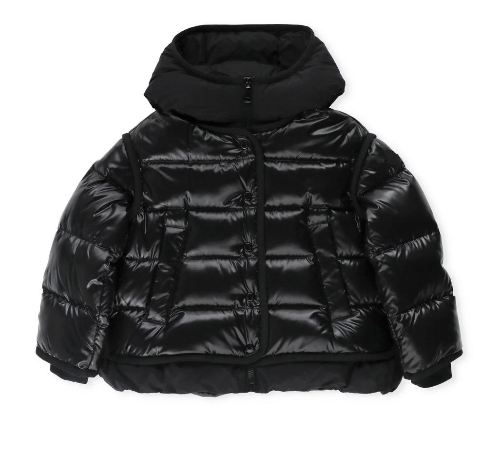 商品Moncler|Moncler Enfant Buttoned Long-Sleeved Jacket,价格¥4134-¥5924,第1张图片
