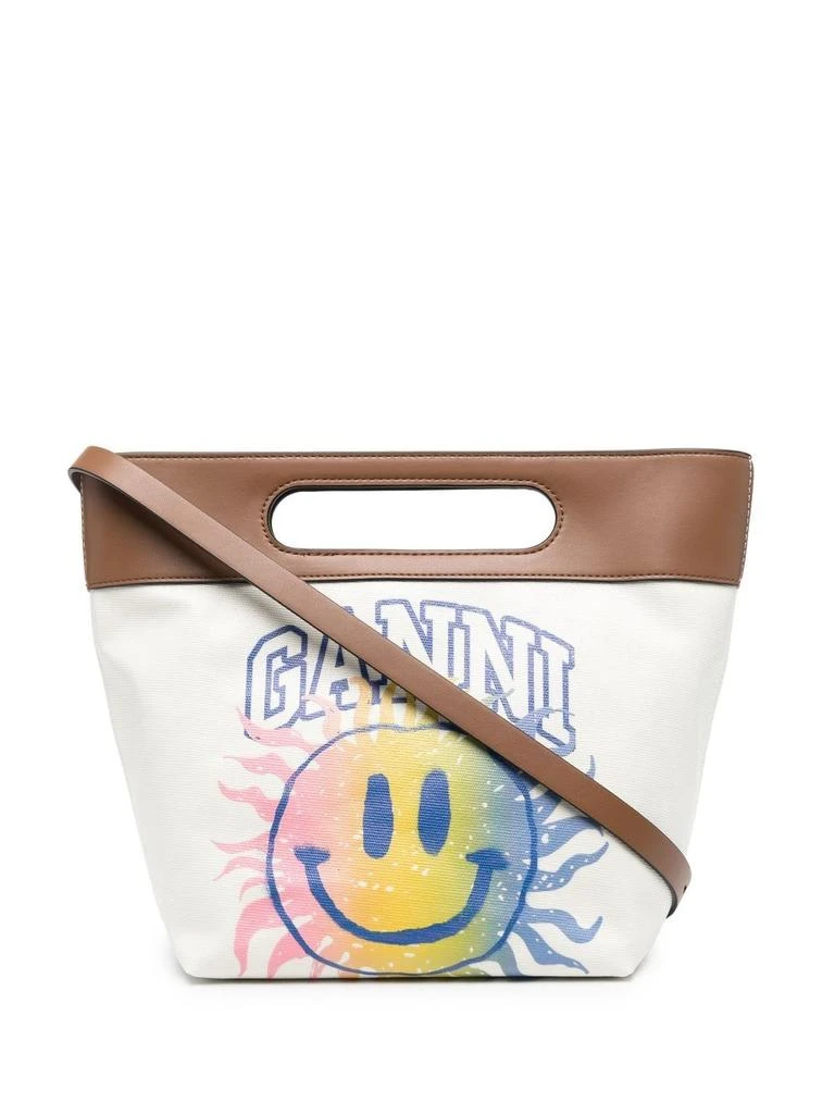 商品Ganni|GANNI - Small Canvas Tote Bag,价格¥1444,第1张图片