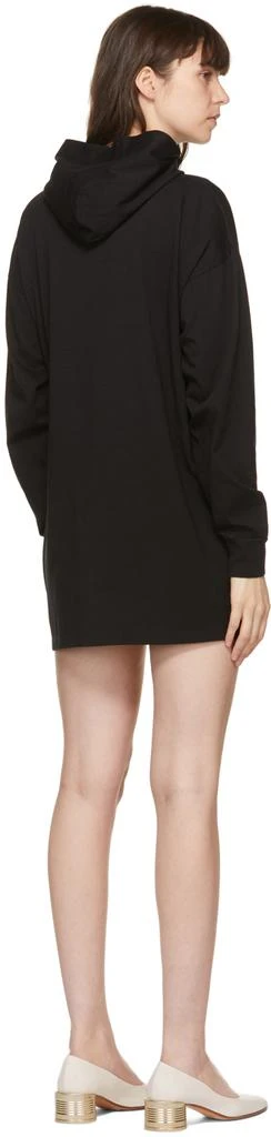商品MAISON MARGIELA|Black Oversized Graphic Dress,价格¥823,第3张图片详细描述