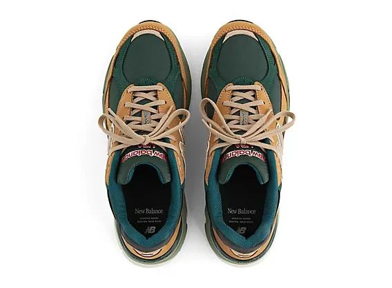 商品New Balance|男款 新百伦 990v3 美产休闲鞋 卡其色,价格¥1622,第3张图片详细描述