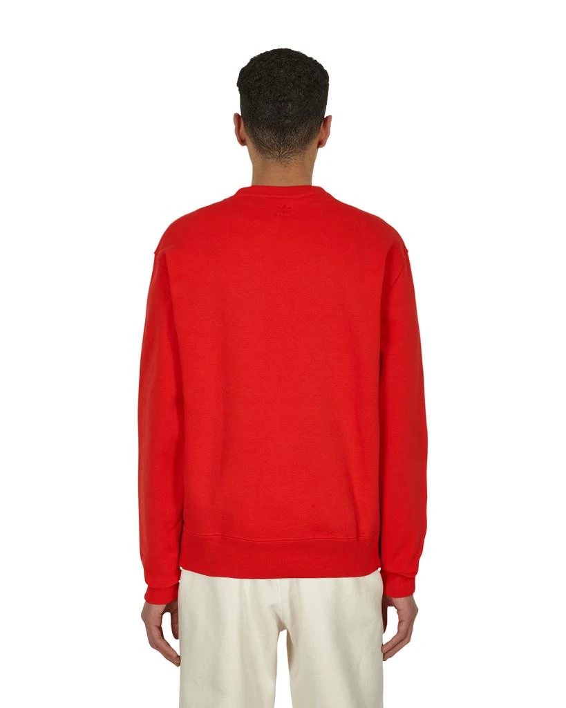 商品Adidas|Pharrell Williams Basics Crewneck Sweatshirt Red,价格¥456,第3张图片详细描述