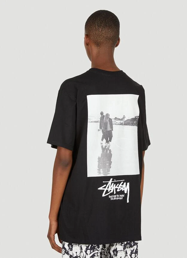 商品STUSSY|Low Tide T-Shirt in Black,价格¥349,第4张图片详细描述